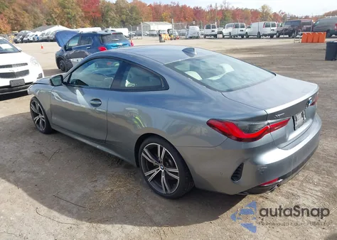 2021 BMW 430I xDrive из США, поврежденный, VIN WBA73AP06MCF66900